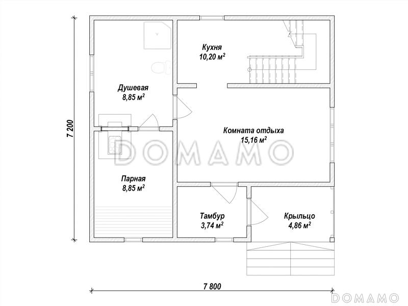 K-178 / План 1 этажа
