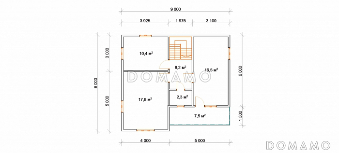 Семейный / План 2 этажа Семейный / План 2 этажа