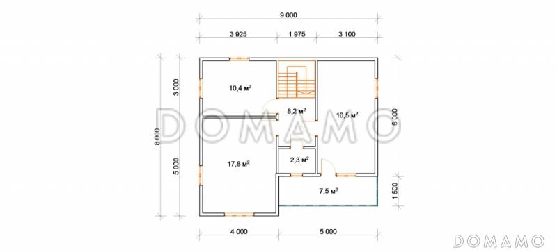 Семейный / План 2 этажа