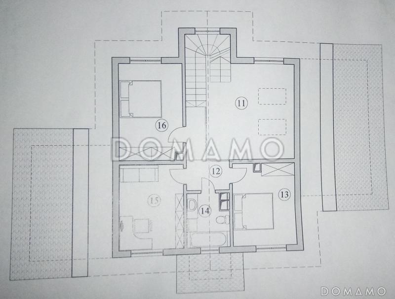 ИП Леонов О.В. / План мансардного этажа
