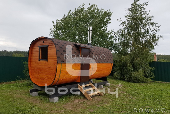 Баня бочка Квадро Мега-2-СВ Баня бочка Квадро Мега-2-СВ