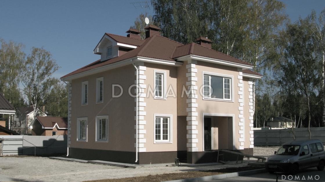 Проект кирпичного дома с высокими потолками до 300 м кв / 7
