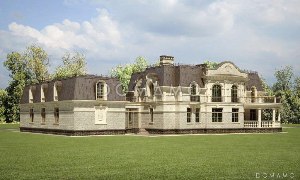 Индивидуальный проект загородного дома без подвала / 2