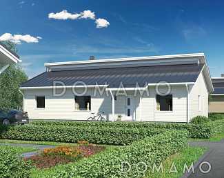 Проект современного дома с пятью спальнями