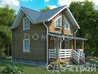 Дом из профилированного бруса ДПБ4