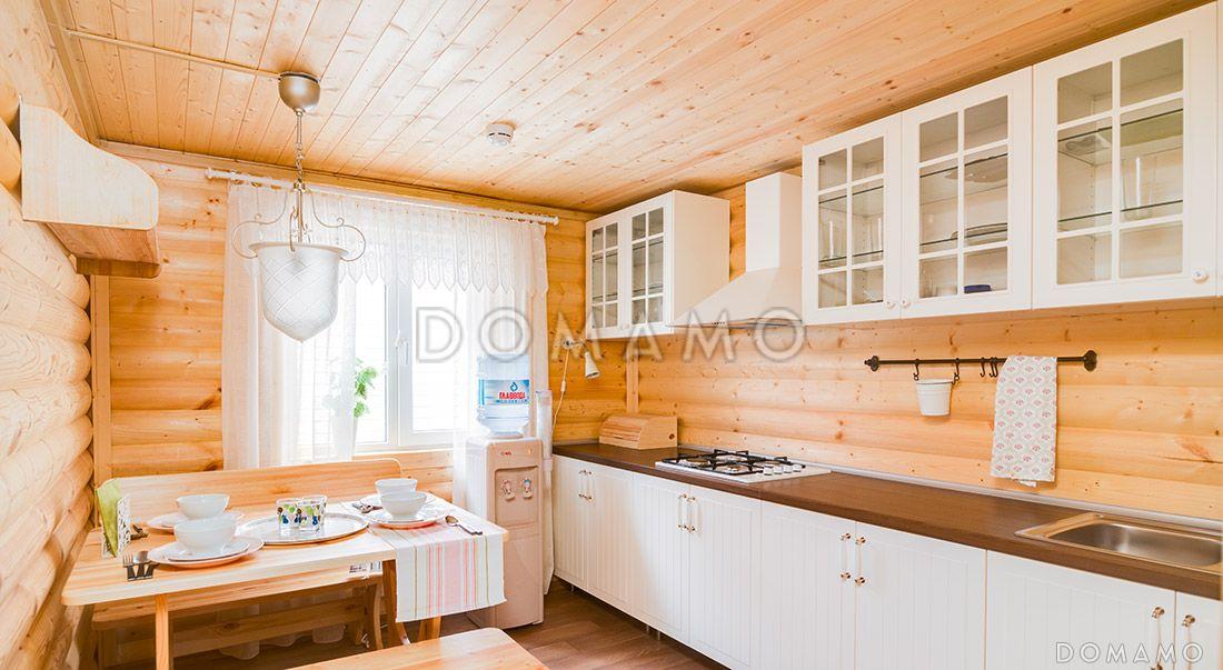 Проект яркого дома из бруса / 8