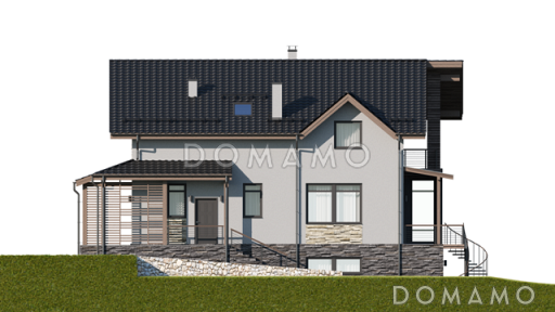 Шале Тивье / Фасад 4