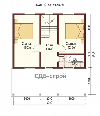 ДБР21 / План 2 этажа