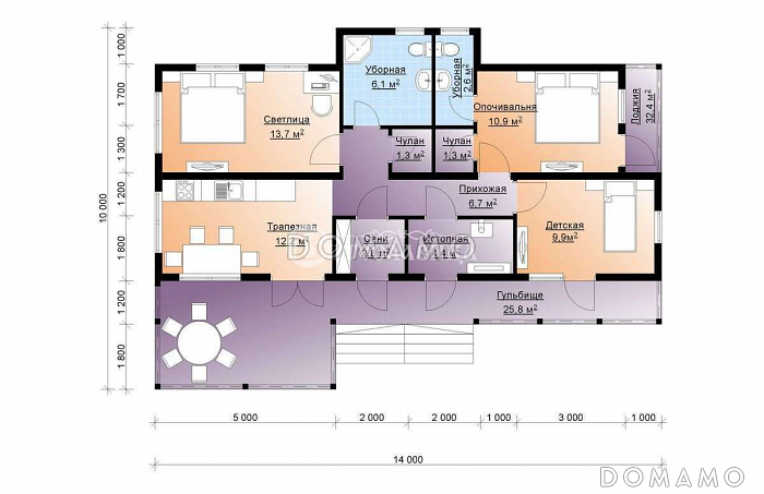 Биробиджан / План 1 этажа Биробиджан / План 1 этажа
