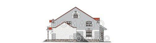 Дом в Американском стиле / Фасад 1