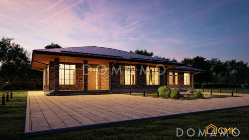 Дом в п.Свобода / Фасад 1