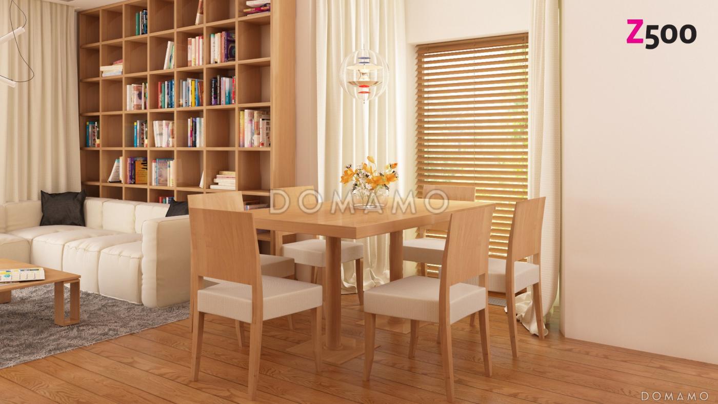 Проект одноэтажного каркасного дома с зоной барбекю на террасе  / 11