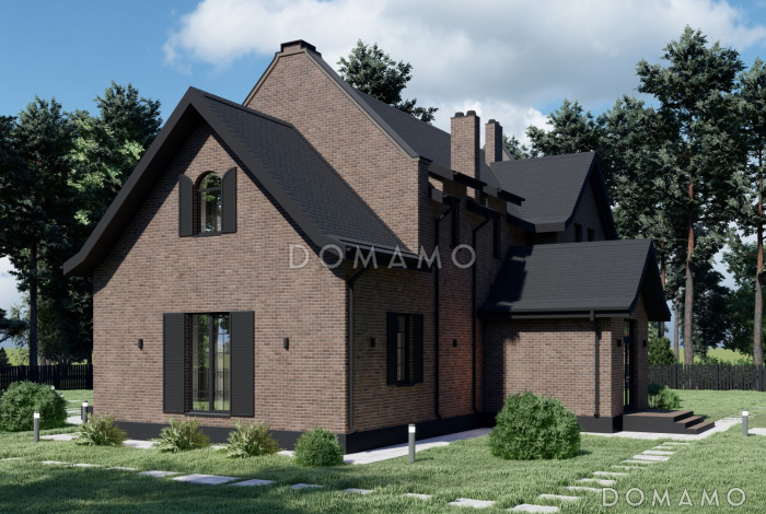 Дом в стиле Тюдоров S-265