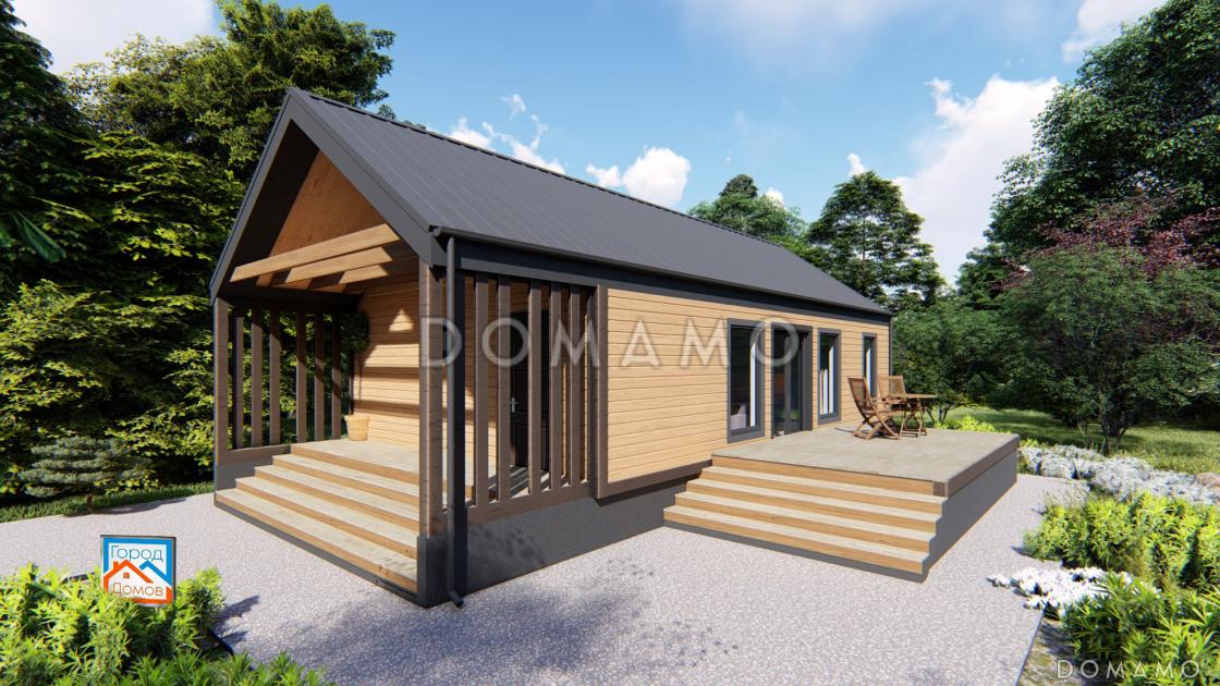 Каркасный дом "Муссон" / 1