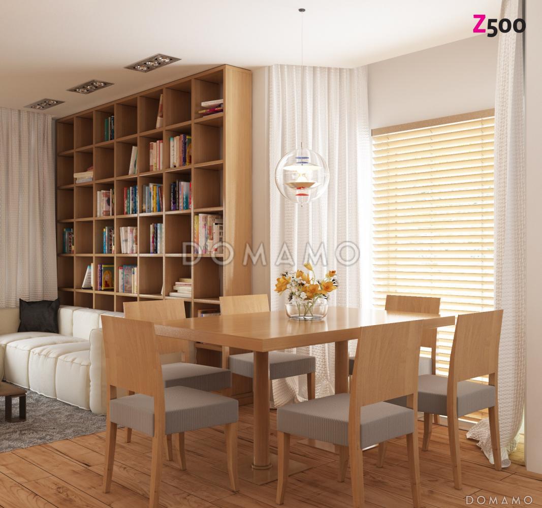 Проект одноэтажного каркасного дома с зоной барбекю на террасе  / 24