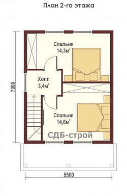 ДБР4 / План 2 этажа