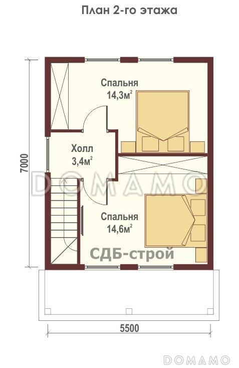 ДБР4 / План 2 этажа