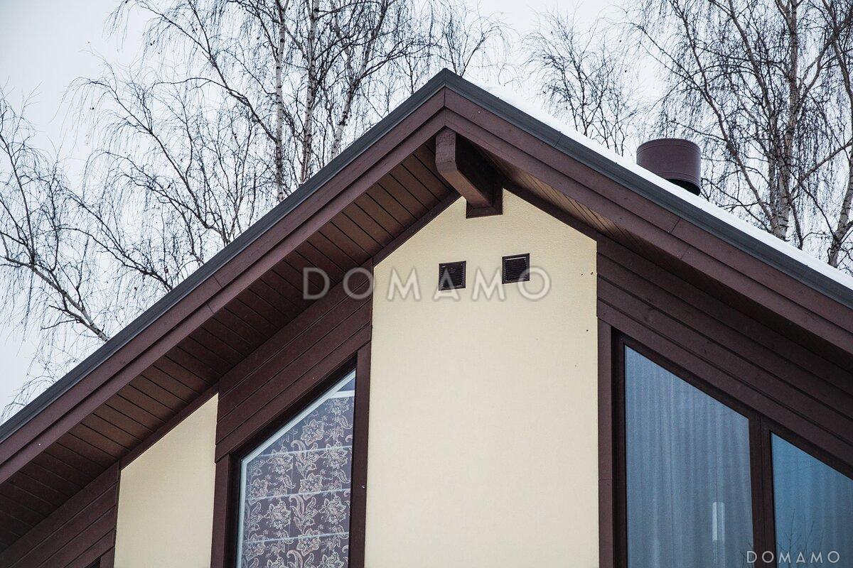 Проект каркасного дома с террасой, мансардой и вторым светом / 15