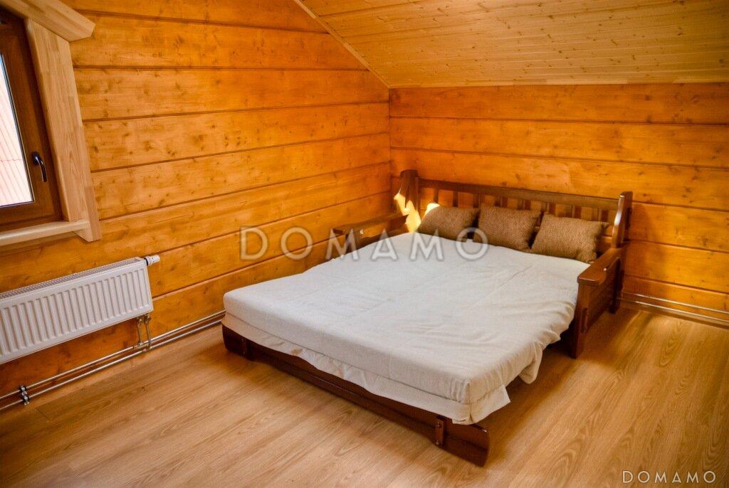 Проект деревянного дома из клееного бруса с гостинной на втором этаже / 12