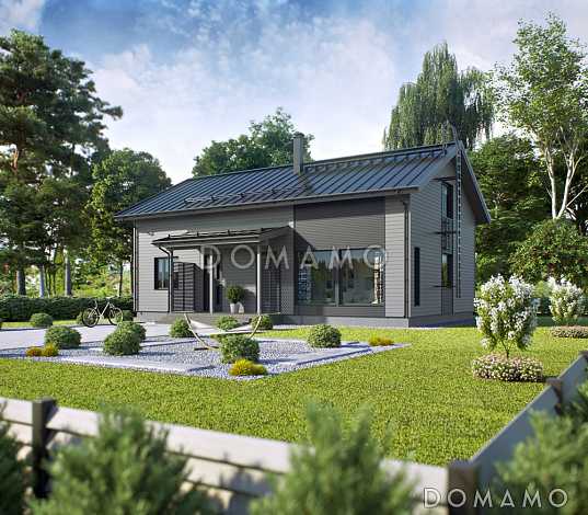 М-162.1 одноэтажный с мансардой