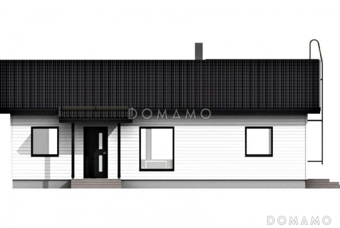 С-110 одноэтажный дом 