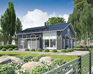 М-162 одноэтажный с мансардой