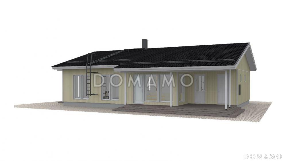 Проект одноэтажного каркасного дома до 150 кв.м / 2