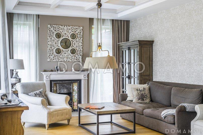 Проект каркасного дома в скандинавском стиле с террасой, эркером и большими окнами / 8