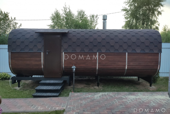 Баня бочка Квадро Эксклюзив-СВ Баня бочка Квадро Эксклюзив-СВ