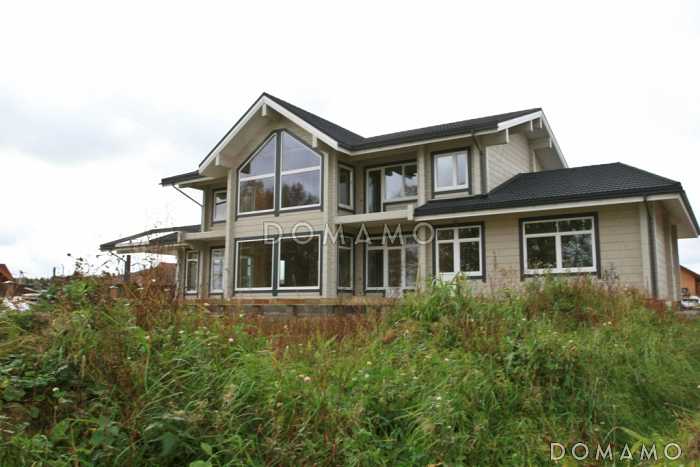 Проект большого деревянного дома из клееного бруса с бильярдной Проект большого деревянного дома из клееного бруса с бильярдной