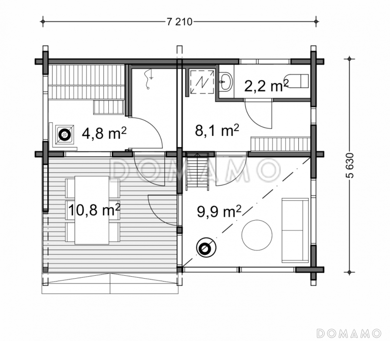 К-40 / План 1 этажа