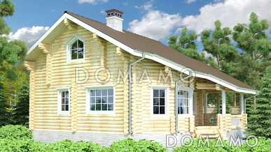 Проект маленького уютного домика, предназначенный как для постоянного проживания так и для отдыха Проект маленького уютного домика, предназначенный как для постоянного проживания так и для отдыха