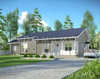 Проект дома с небольшой сауной