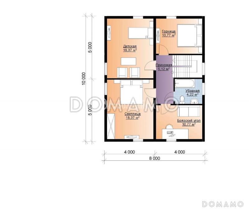 Донецк / План 2 этажа