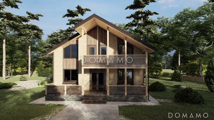 Каркасный дом "Шале"