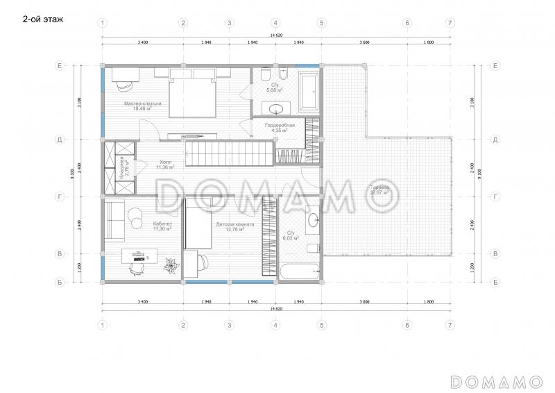 GREENWAY / План 2 этажа