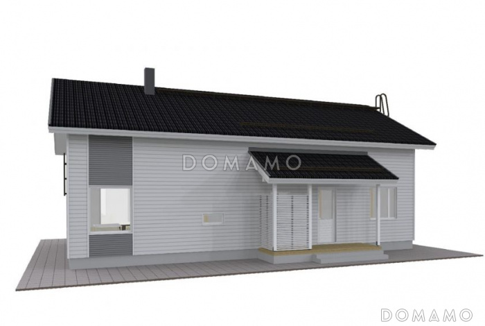 Проект двухэтажного каркасного дома Проект двухэтажного каркасного дома