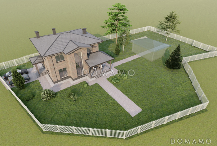 Проект двухэтажного каркасного дома со вторым светом и детской на втором этаже Проект двухэтажного каркасного дома со вторым светом и детской на втором этаже