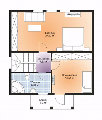 Воскресенск / План 2 этажа Воскресенск / План 2 этажа