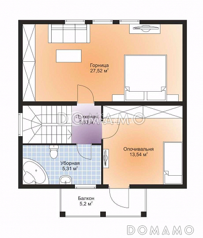 Воскресенск / План 2 этажа Воскресенск / План 2 этажа