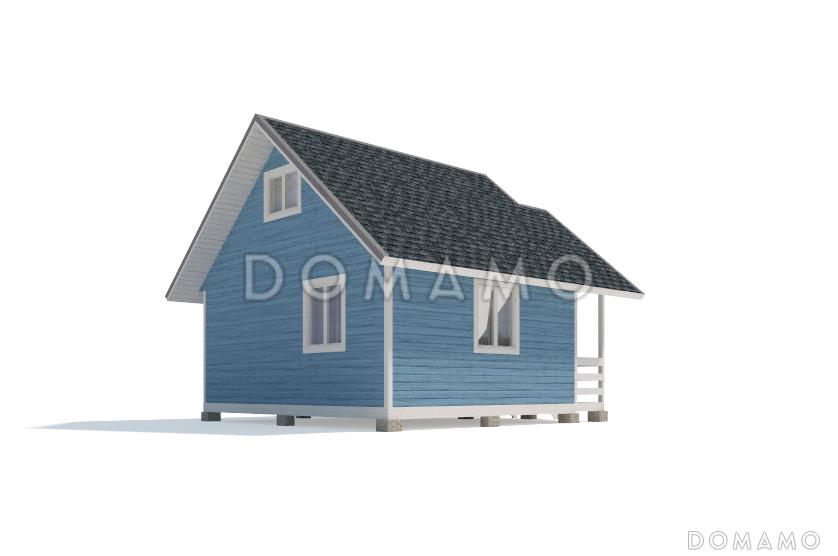 Проект бани из клееного бруса 6х5 / 5