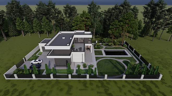 Комфортабельный дом в Минске, 703 м²