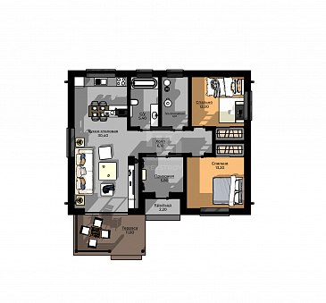 КейСтрой-234 / План 1 этажа