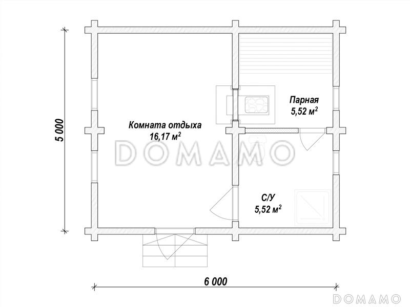 ML-145 / План 1 этажа