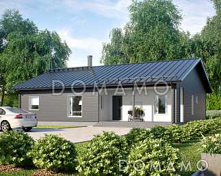 С-165 одноэтажный дом