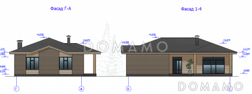 Горки-4 / Фасад 2