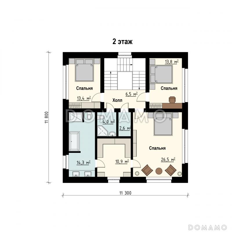 Локус / План 2 этажа