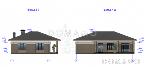 Горки-2 / Фасад 1