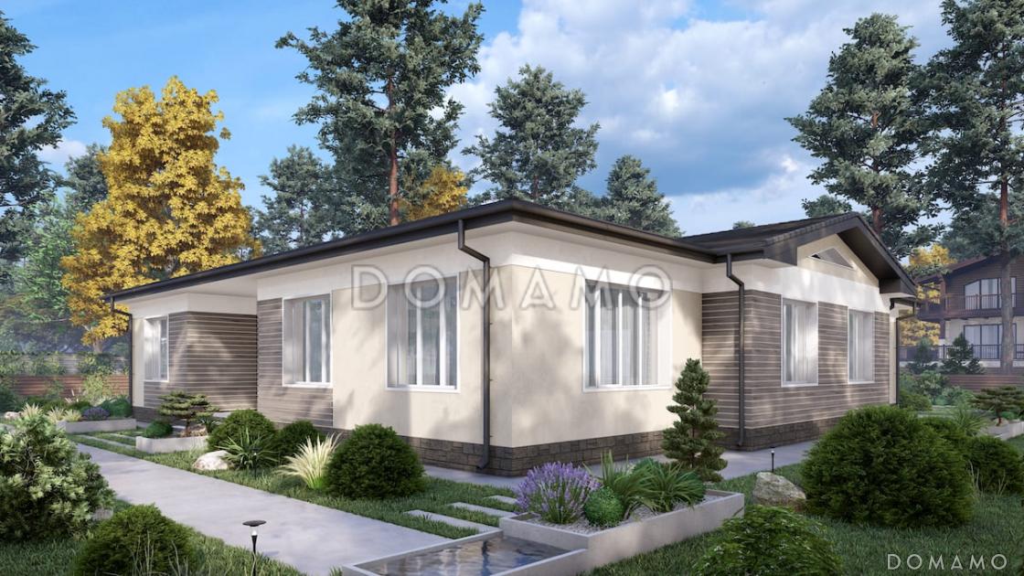 Проект дома с 4 спальнями, комнатой для гостей и просторной гостиной / 5