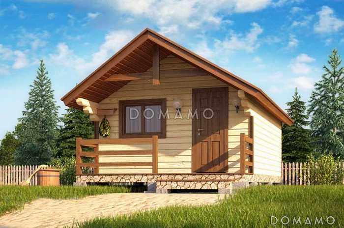 Проект бани из бруса 5х4 Проект бани из бруса 5х4